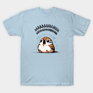 Little Screaming Sparrow T-Shirt